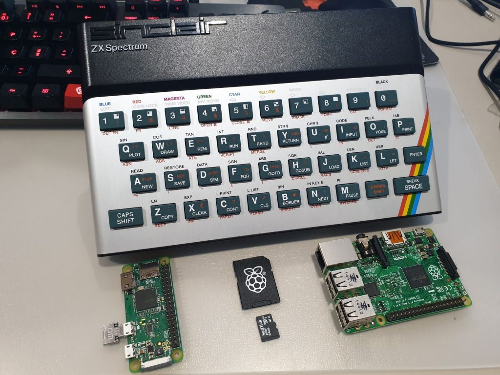 Recreated ZX Spectrum with ZXBareEmulator