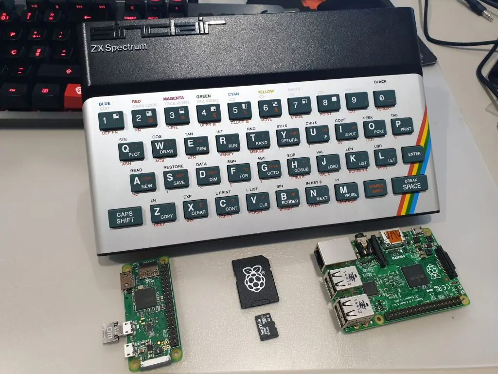 Recreated ZX Spectrum with ZXBareEmulator